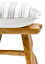 CÉCILE IN ROCK GREY PILLOW COVER - Krinto.com