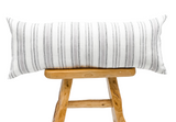 CÉCILE IN ROCK GREY EXTRA LONG PILLOW COVER - Krinto.com