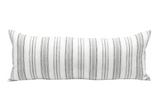 CÉCILE IN ROCK GREY EXTRA LONG PILLOW COVER - Krinto.com