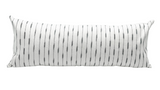 CATALINA IN CREAM WHITE AND BLACK EXTRA LONG PILLOW COVER - Krinto.com