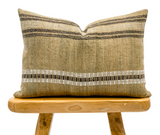 LUMBAR TA BEIGE INDIAN WOOL PILLOW COVER - Krinto.com