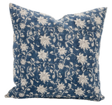 TACOMA IN INDIGO BLUE PILLOW COVER - Krinto.com