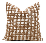 IRA IN TAN BEIGE PILLOW COVER - Krinto.com
