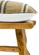 LUMBAR WHITE INDIAN WOOL PILLOW COVER - Krinto.com