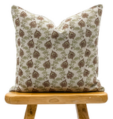RITA IN PISTACHIO/SAFFRON PILLOW COVER - Krinto.com