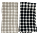 GINGHAM CHECK TABLE LINEN - Krinto.com