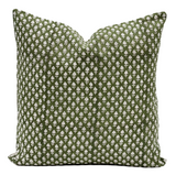 VIRGINIA IN Green Floral Pillow Cover - Krinto.com