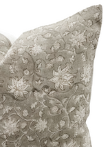 TACOMA IN SOFT BEIGE GREY PILLOW COVER - Krinto.com