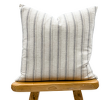 Zoe in Cream and Blue Pillow Cover - Krinto.com