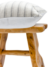Zoe in Cream and Blue Pillow Cover - Krinto.com