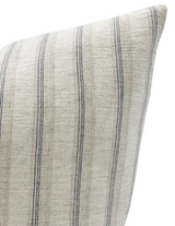 Zoe in Cream and Blue Pillow Cover - Krinto.com