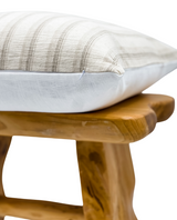 Zoe in Cream and Beige Pillow Cover - Krinto.com