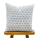 BRINDILLE IN NAVY BLUE PILLOW COVER - Krinto.com