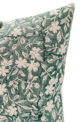 FLEURI VERT PILLOW COVER - Krinto.com