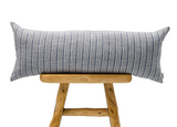 Ethnic Blue and White Extra Long Lumbar Pillow Cover - Krinto.com