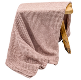 Oversized Linen Cotton Waffle Throw Blanket - Krinto.com