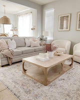 FLORAL TAN BEIGE ON OFF WHITE LINEN PILLOW COVER - Krinto.com
