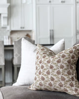 RITA IN PISTACHIO/SAFFRON PILLOW COVER - Krinto.com