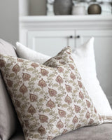 RITA IN PISTACHIO/SAFFRON PILLOW COVER - Krinto.com