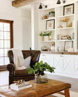 FLORAL GREY AND OLIVE GREEN ON LINEN PILLOW COVER - Krinto.com