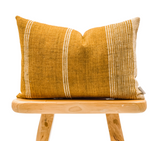 MUSTARD SAFFRON BEIGE INDIAN WOOL PILLOW COVER - Krinto.com