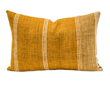 MUSTARD SAFFRON BEIGE INDIAN WOOL PILLOW COVER - Krinto.com