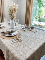 Tan Beige Tablecloth - Krinto.com
