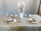 Tan Beige Tablecloth - Krinto.com