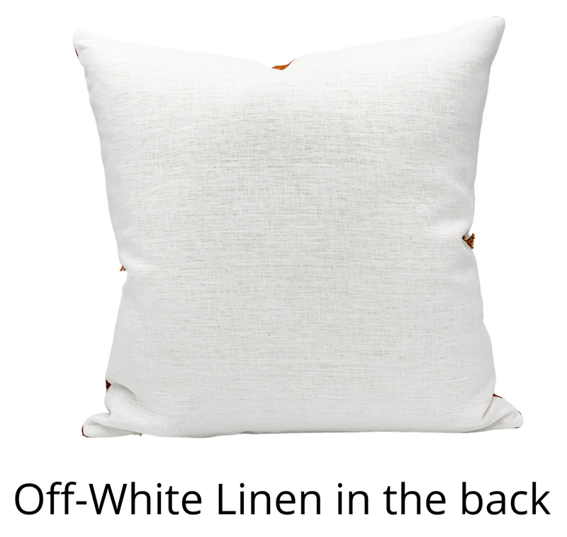 CREAM WHITE WITH BEIGE STRIPES LONG PILLOW COVER - Krinto.com
