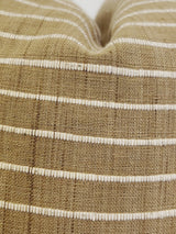 Madera In Tan/Rust Striped Pillow Cover