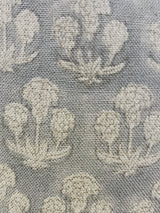 Jasmin in Muted blue floral Pillow Cover