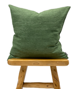 RUSTIC SOLIDS IN SAGE GREEN PILLOW COVER - Krinto.com