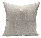 Wisteria White on Natural Linen Pillow Cover - Krinto.com