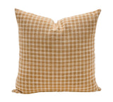 Agatha in warm tan pillow cover - Krinto.com