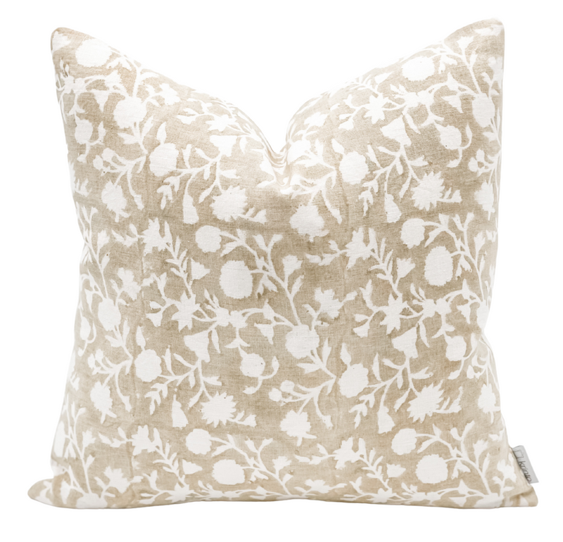Harmony In TAN BEIGE PILLOW COVER | Krinto.com