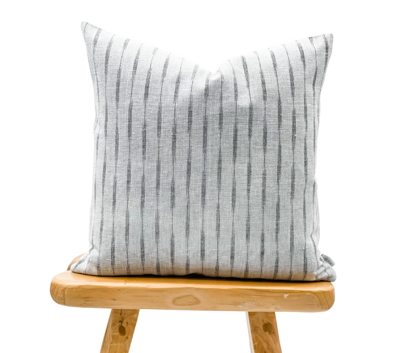 Catalina in Rock Grey Pillow Cover - Krinto.com