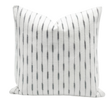 CATALINA IN CREAM WHITE AND BLACK PILLOW COVER - Krinto.com