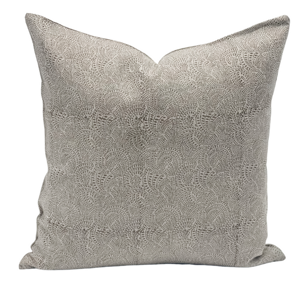 GIANNA IN COCOA PILLOW COVER - Krinto.com