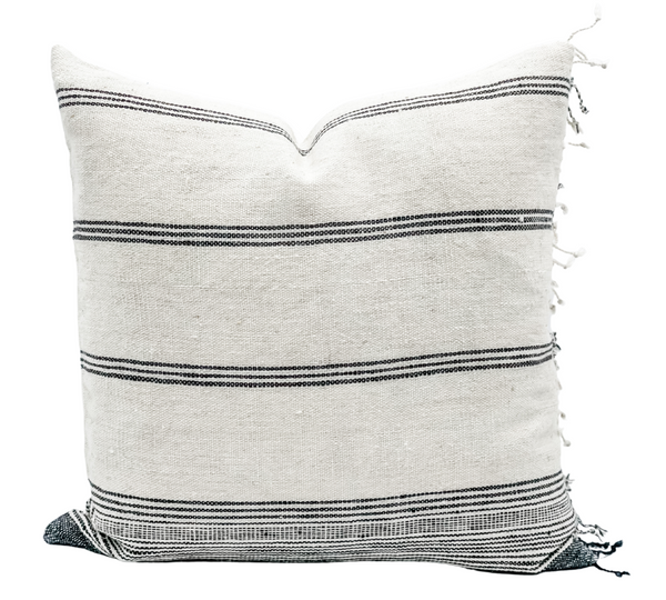 Vintage Striped Indian Wool Pillow Cover - Krinto.com