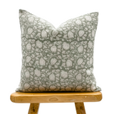 ALINA IN SAGE GREEN PILLOW COVER - Krinto.com