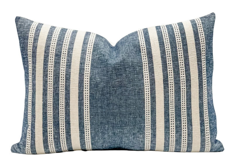HALLIE IN BLUE PILLOW COVER - Krinto.com
