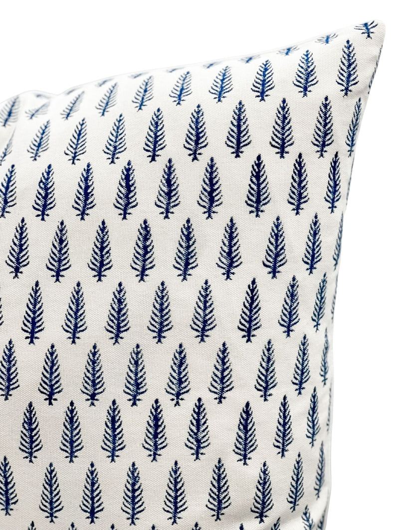 BRINDILLE IN NAVY BLUE PILLOW COVER - Krinto.com