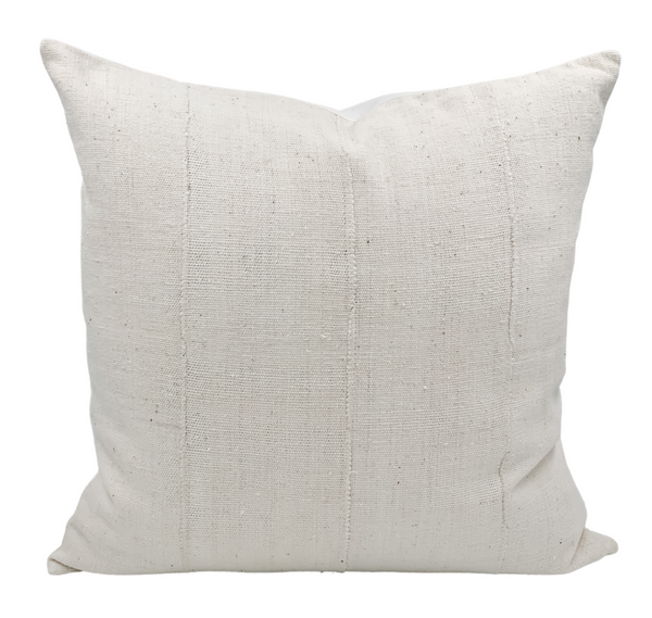 Cream White Mudcloth Pillow Cover - Krinto.com