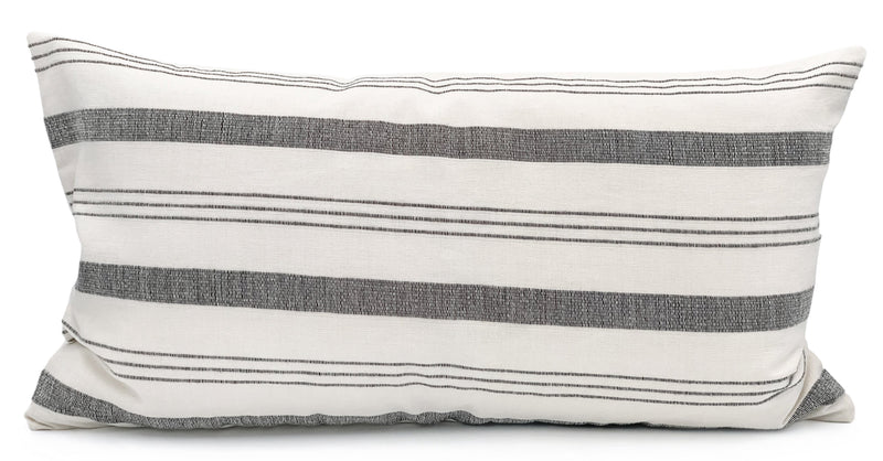 Lima Stripe Pillow Cover Lumbar - Krinto.com